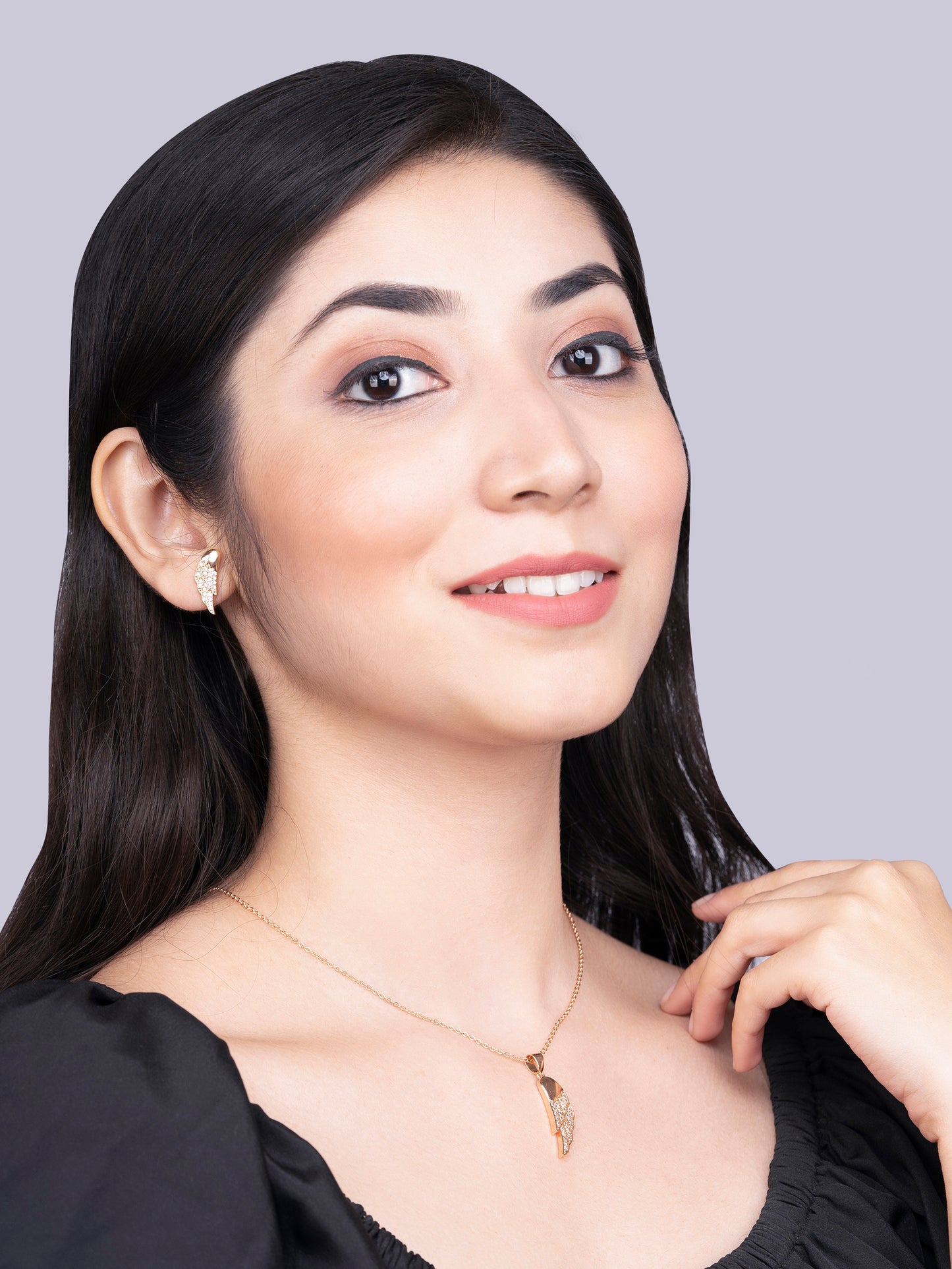 Feather Pendant Set
