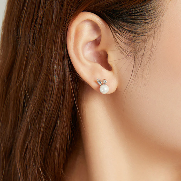 Bunny at Party Stud Earrings