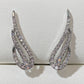 Angel Wings CZ Earrings