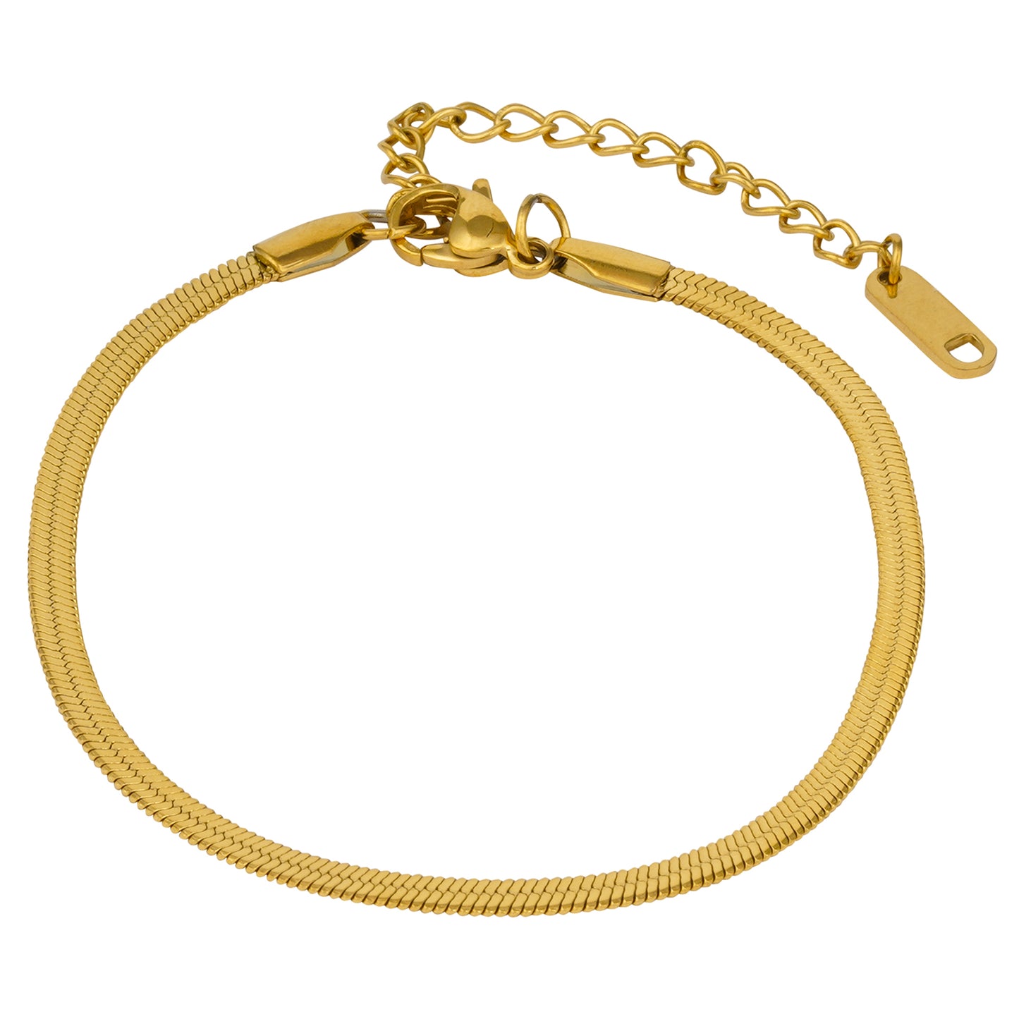 Single Layer Snake Chain Bracelet