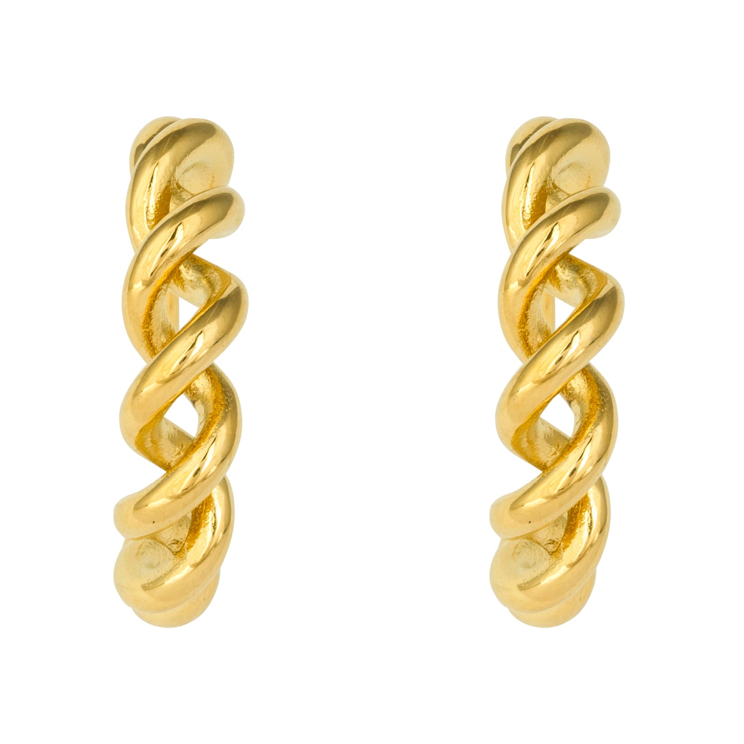 Braided Hoop Earrings