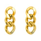 Cuban Chain Earrings