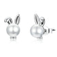 Bunny at Party Stud Earrings