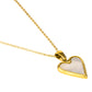 Heart Shape Pendant with MOP