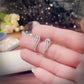 Angel Wings CZ Earrings