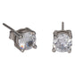 925 Sterling Silver Round Stud Earrings