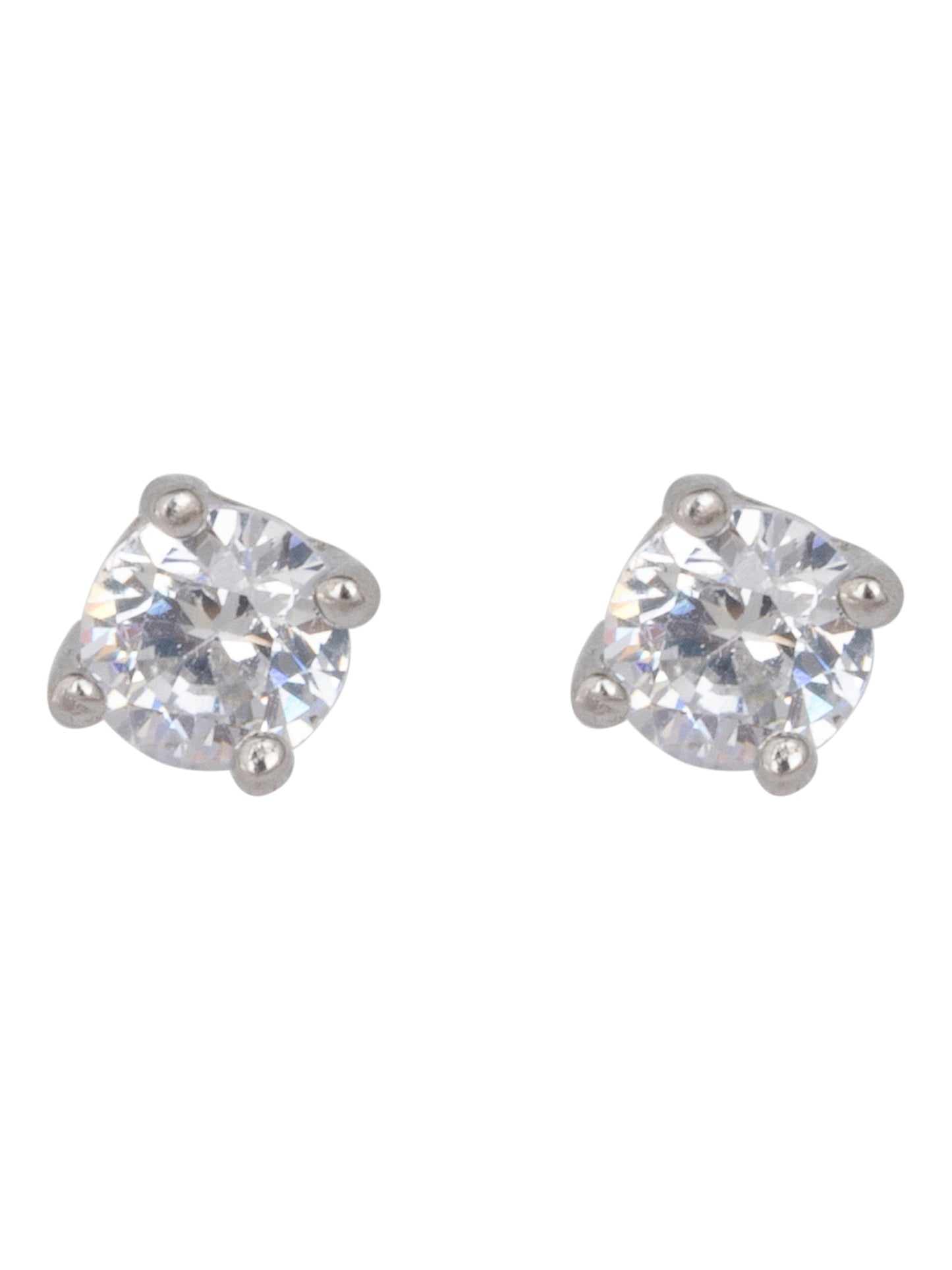 925 Sterling Silver Round Studs 4mm
