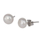 925 Sterling Silver Pearl Studs 6mm