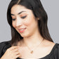 CZ Stone Studded Ring Pendant