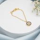 Evil Eye Watch Charm - Gold
