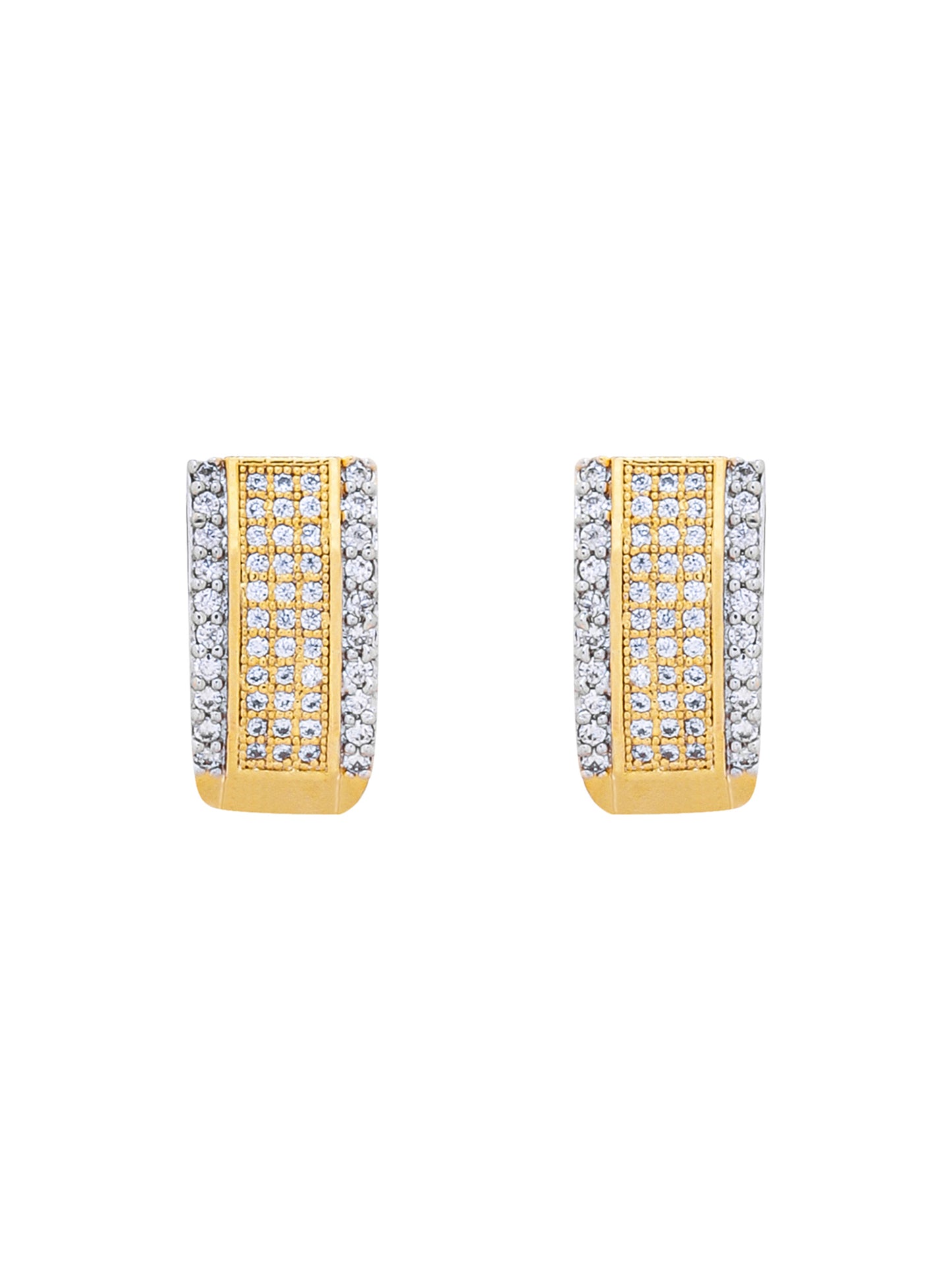 Shining CZ Earrings (Gold)