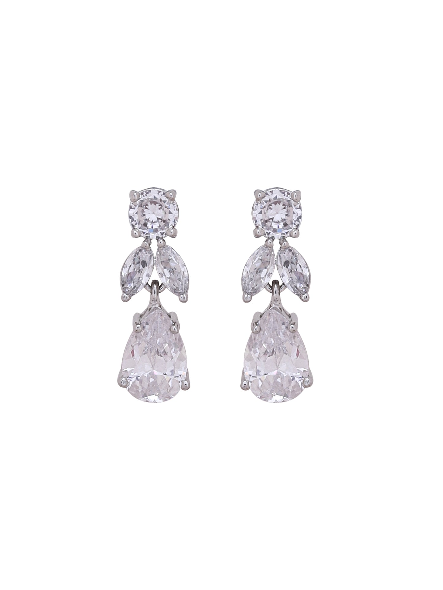 CZ Drop Earrings