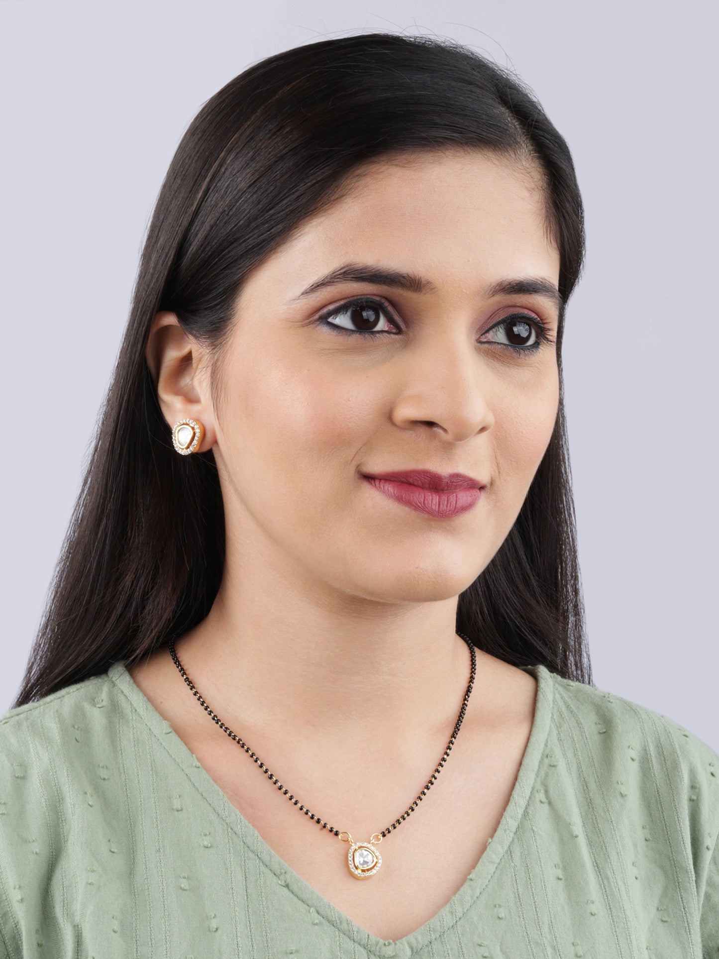 Moha Kundan Mangalsutra Set