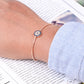 Evil Eye CZ Bracelet (Rose Gold)