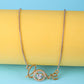 Love CZ Pendant Necklace